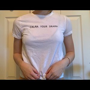 White T :) | women’s XS/S